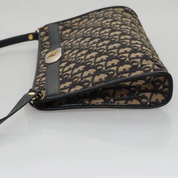 DIOR Trotter Canvas Shoulder Bag Navy - Picture 5 of 12